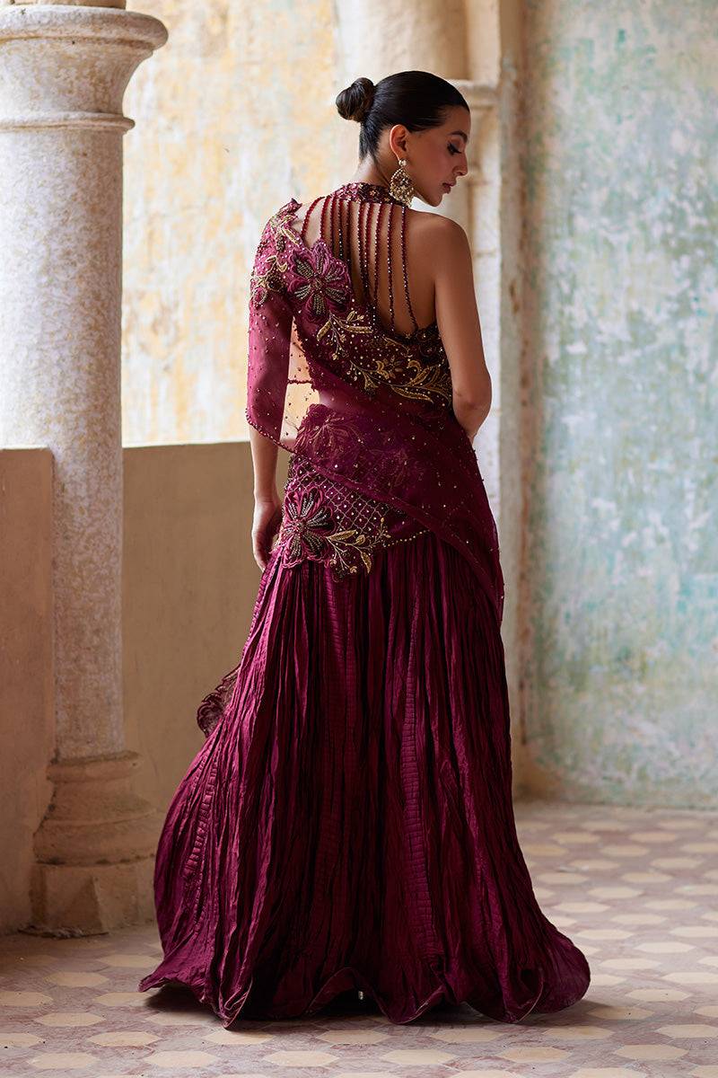 Mina Hassan | Formal Dholki Collection | Layla - Pakistani Designer Dress - by Mina Hassan | Type: Ladies Clothes - 100% Original at Saira Sultan