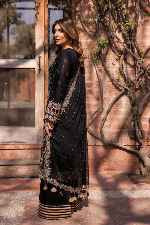 Farasha | Kaavish Lawn 24 | RAVEN AURA - Pakistani Designer Dress - by Farasha | Type: Luxury - 100% Original at Saira Sultan