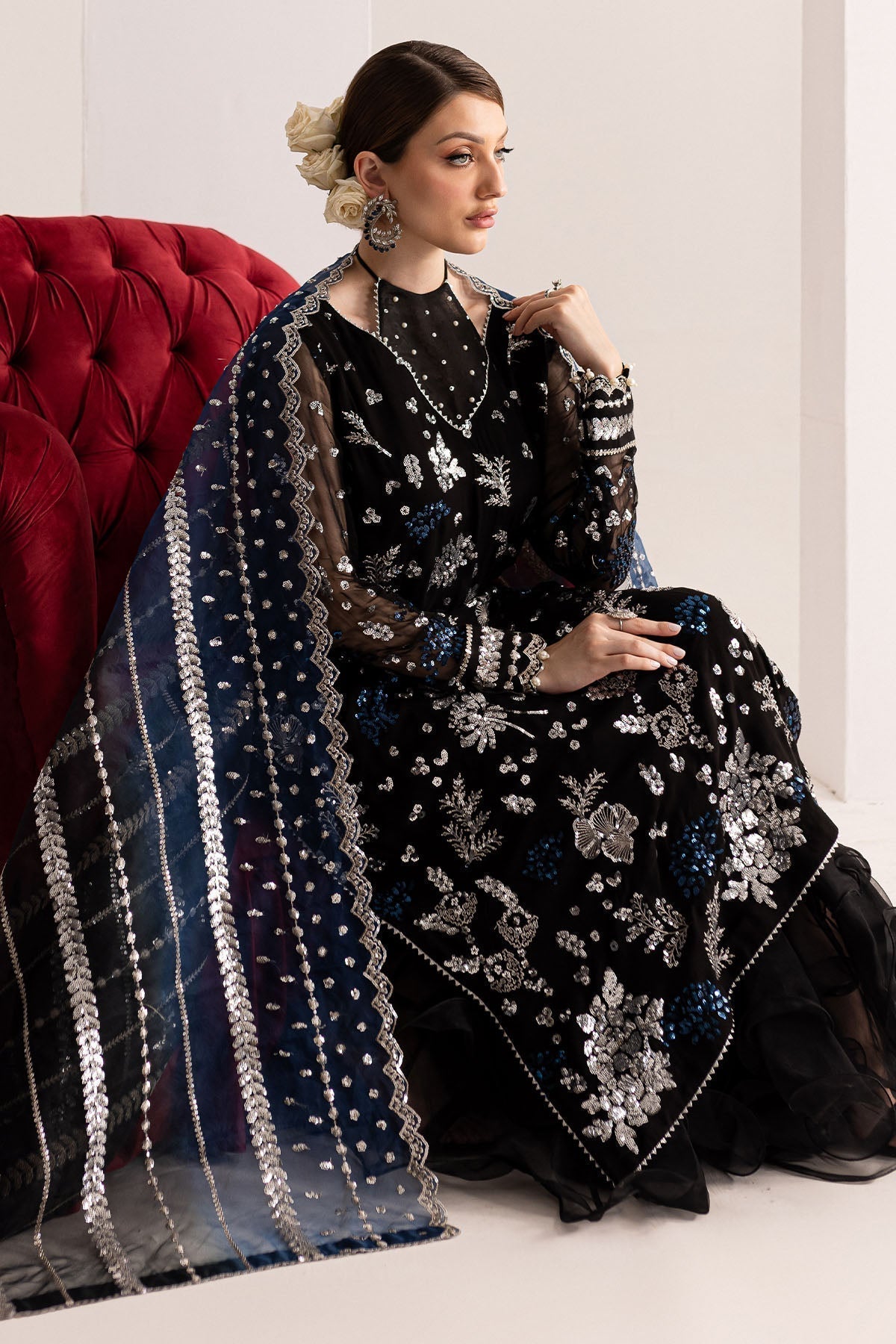 Nureh | Fancy Formals | NP-517 - Pakistani Designer Dress - by Nureh | Type: Formal - 100% Original at Saira Sultan