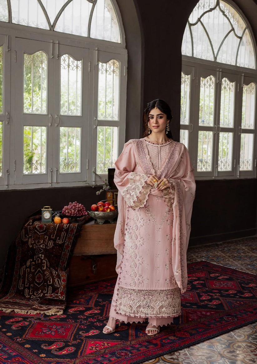 Kahf Premium | Kahf Karandi 25 | KKH-08 ROSABELLE - Pakistani Designer Dress - by Kahf Premium - Type : Ladies Clothes - 100% Original at Saira Sultan