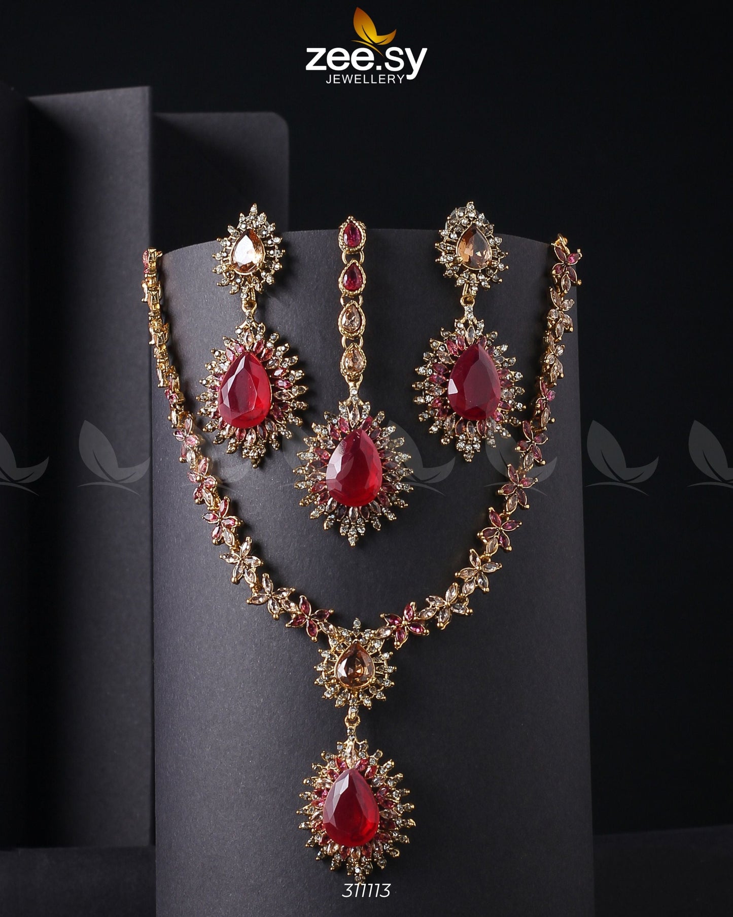 Zilla Necklace Ruby