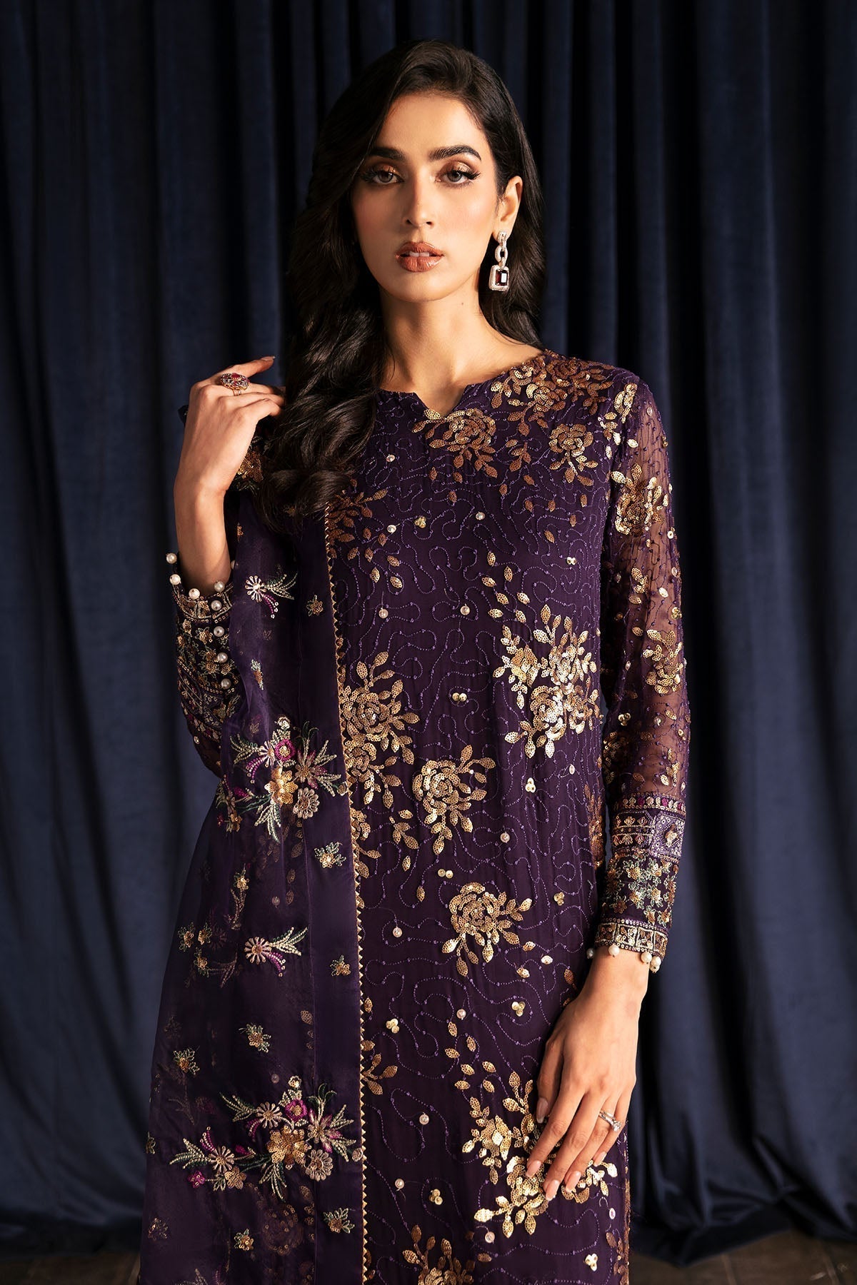 Nureh | Elanora Formal 24 | NEL-45 - Pakistani Designer Dress - by Nureh | Type: Formal - 100% Original at Saira Sultan