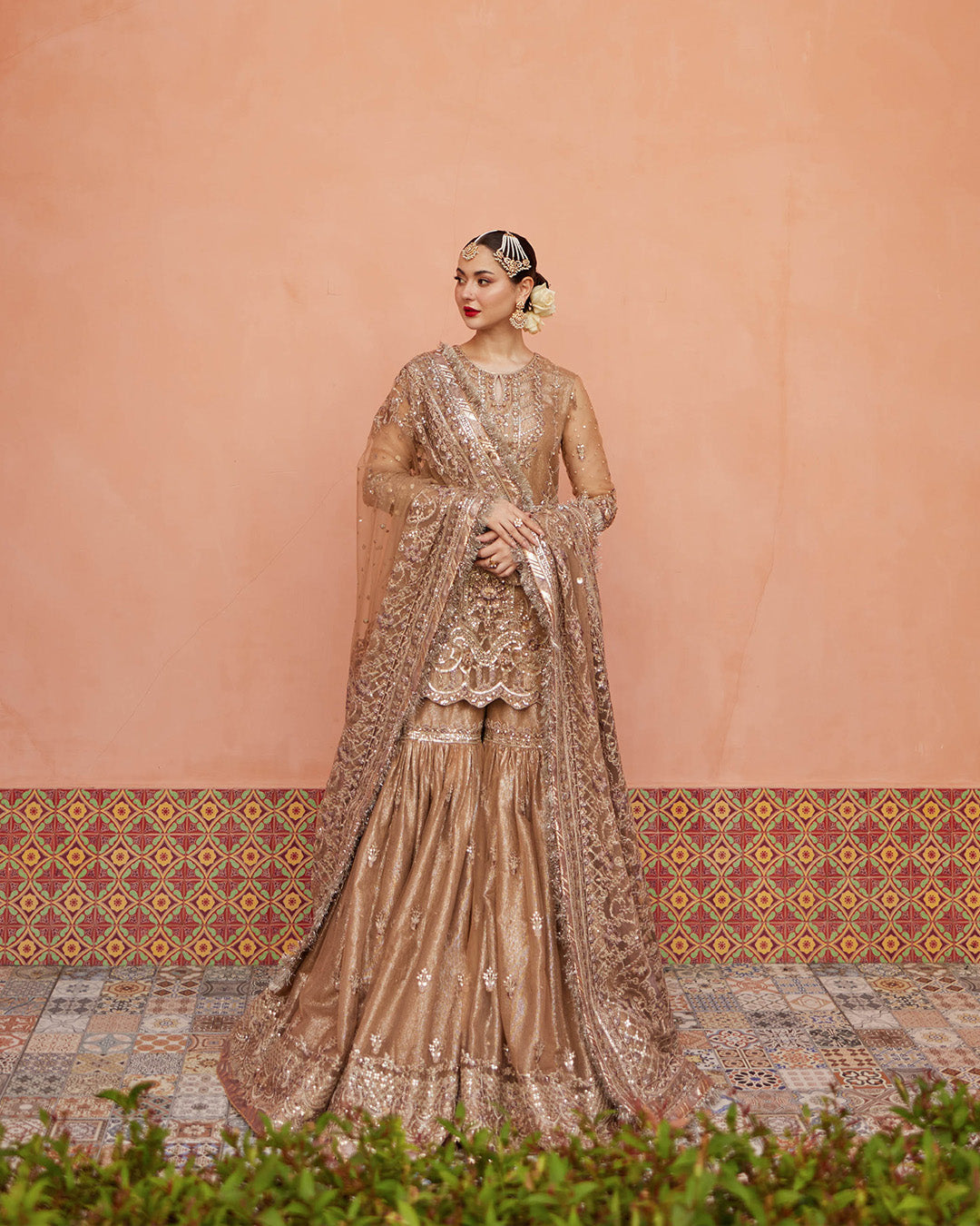 Faiza Saqlain | Neorah Wedding Festive 24 | Jolina - Pakistani Designer Dress - by Faiza Saqlain | Type: Bridal - 100% Original at Saira Sultan