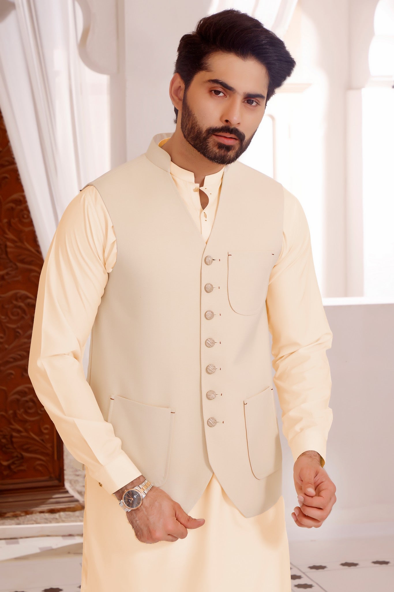TGM | Men Fancy Wedding | Coconut Butter (3 Piece) X-Large