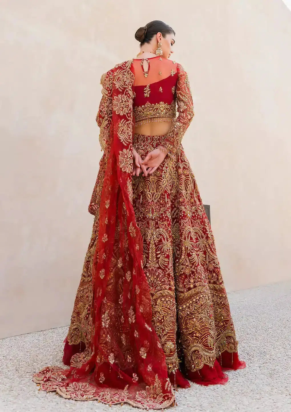 Elaf Premium | Evara Wedding 23 | EEB-04 MARHABA - Pakistani Designer Dress - by Elaf Premium | Type: Bridal - 100% Original at Saira Sultan