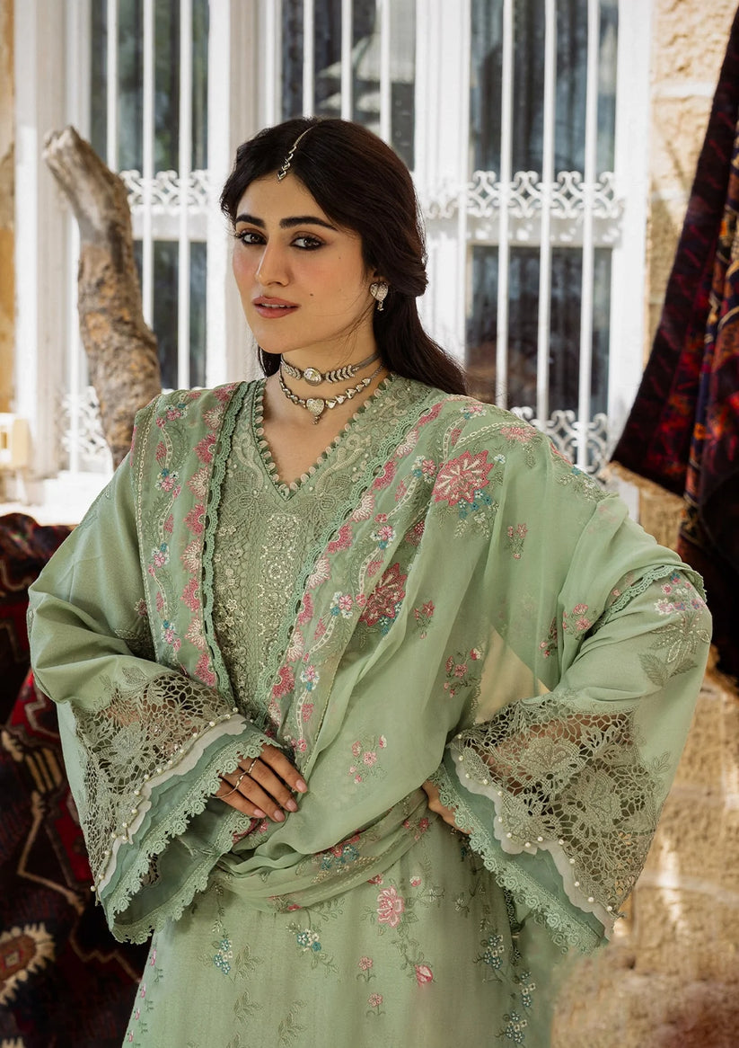 Kahf Premium | Kahf Karandi 25 | KKH-01 PRIMROSE - Pakistani Designer Dress - by Kahf Premium - Type : Ladies Clothes - 100% Original at Saira Sultan
