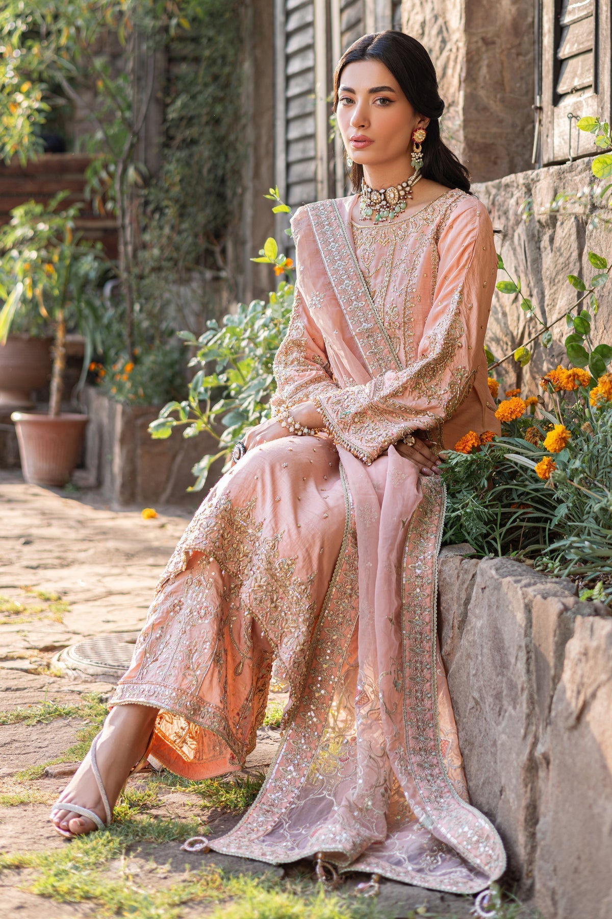 Naqshi | Samarkand Wedding Formals | Nazneen - Pakistani Designer Dress - by Naqshi | Type: Bridal - 100% Original at Saira Sultan