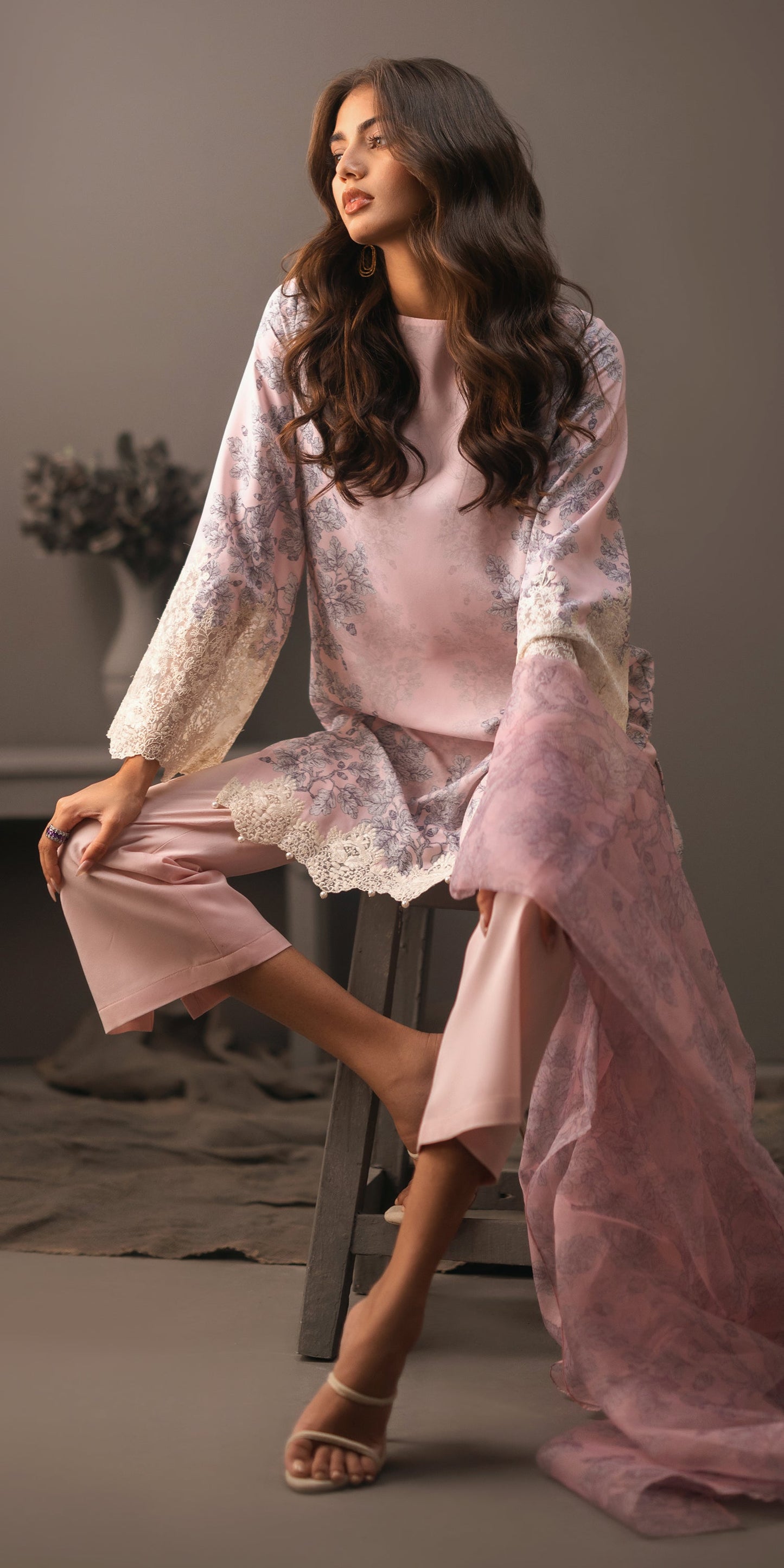 Erum Khan | Beyond Basic | GLOWING BEAT - Pakistani Designer Dress - by Faiza Faisal | Type: Ladies Clothes - 100% Original at Saira Sultan