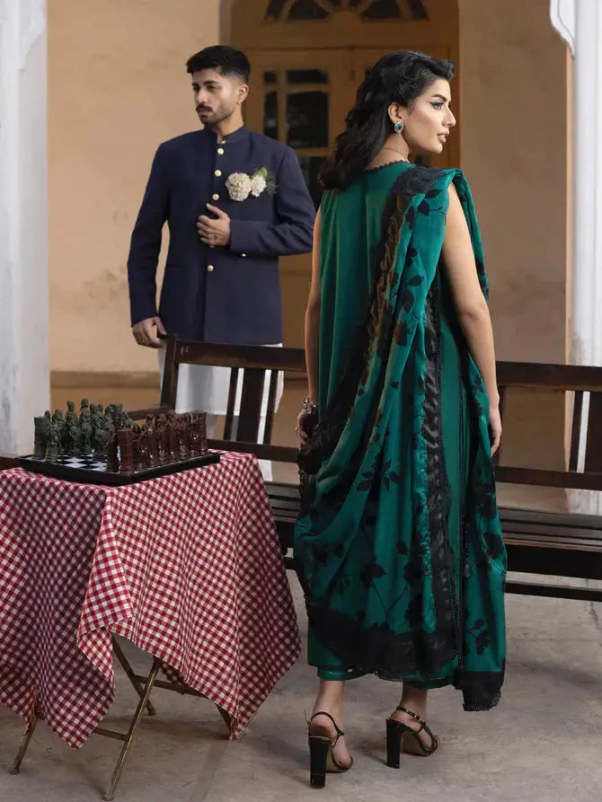 Faiza Faisal | Maya Luxury Lawn | Jaana - Pakistani Designer Dress - by Faiza Faisal | Type: Luxury - 100% Original at Saira Sultan