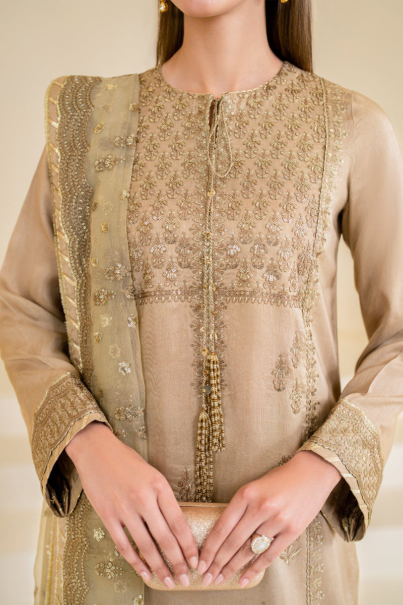 Jazmin | Formals Collection | Raw Silk UR-7024 - Pakistani Designer Dress - by Jazmin | Type: Formal - 100% Original at Saira Sultan