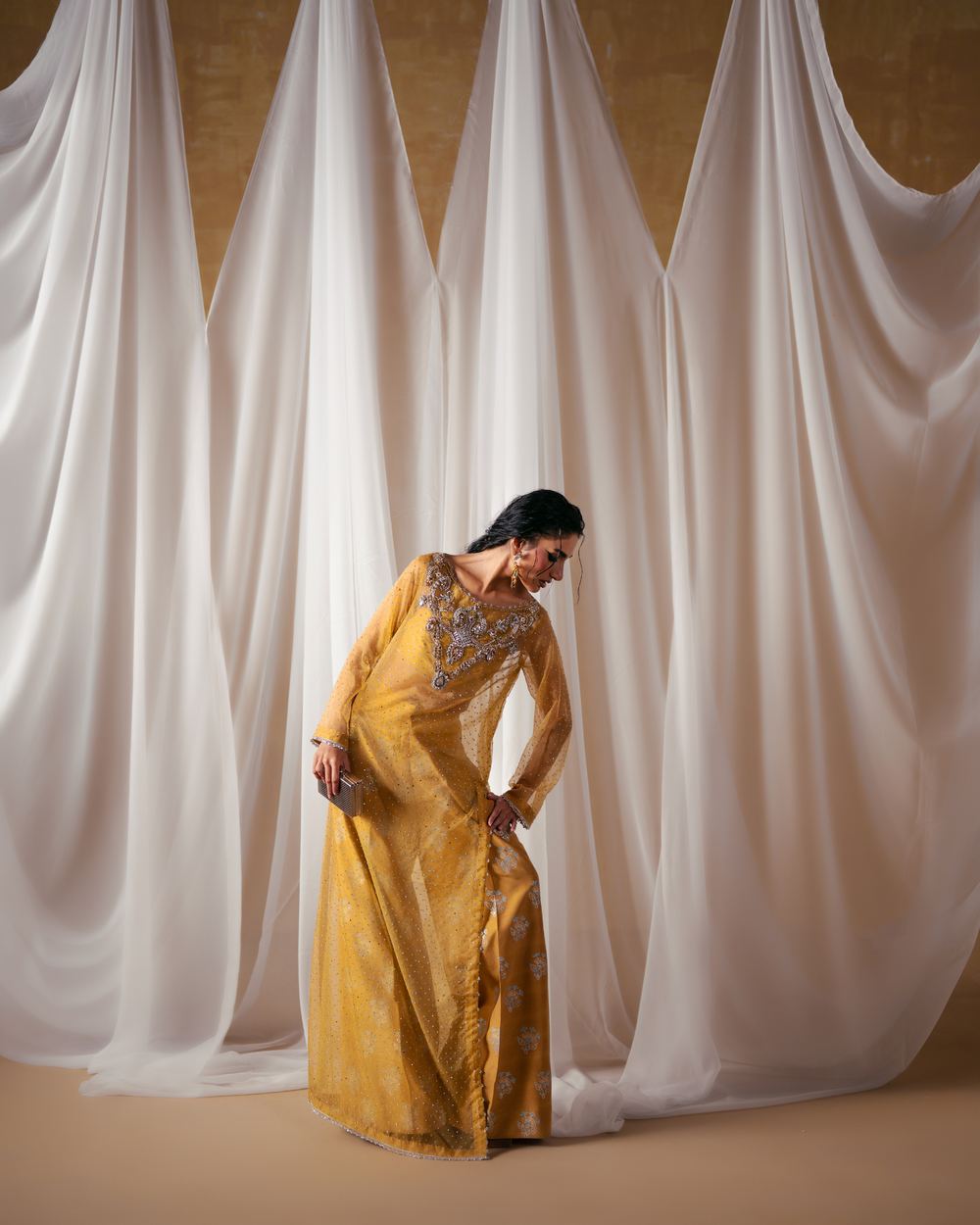 Vasal | Zyra Luxe Pret 26 | Golden Dusk - Pakistani Designer Dress - by Vasal - Type : Ladies Clothes - 100% Original at Saira Sultan