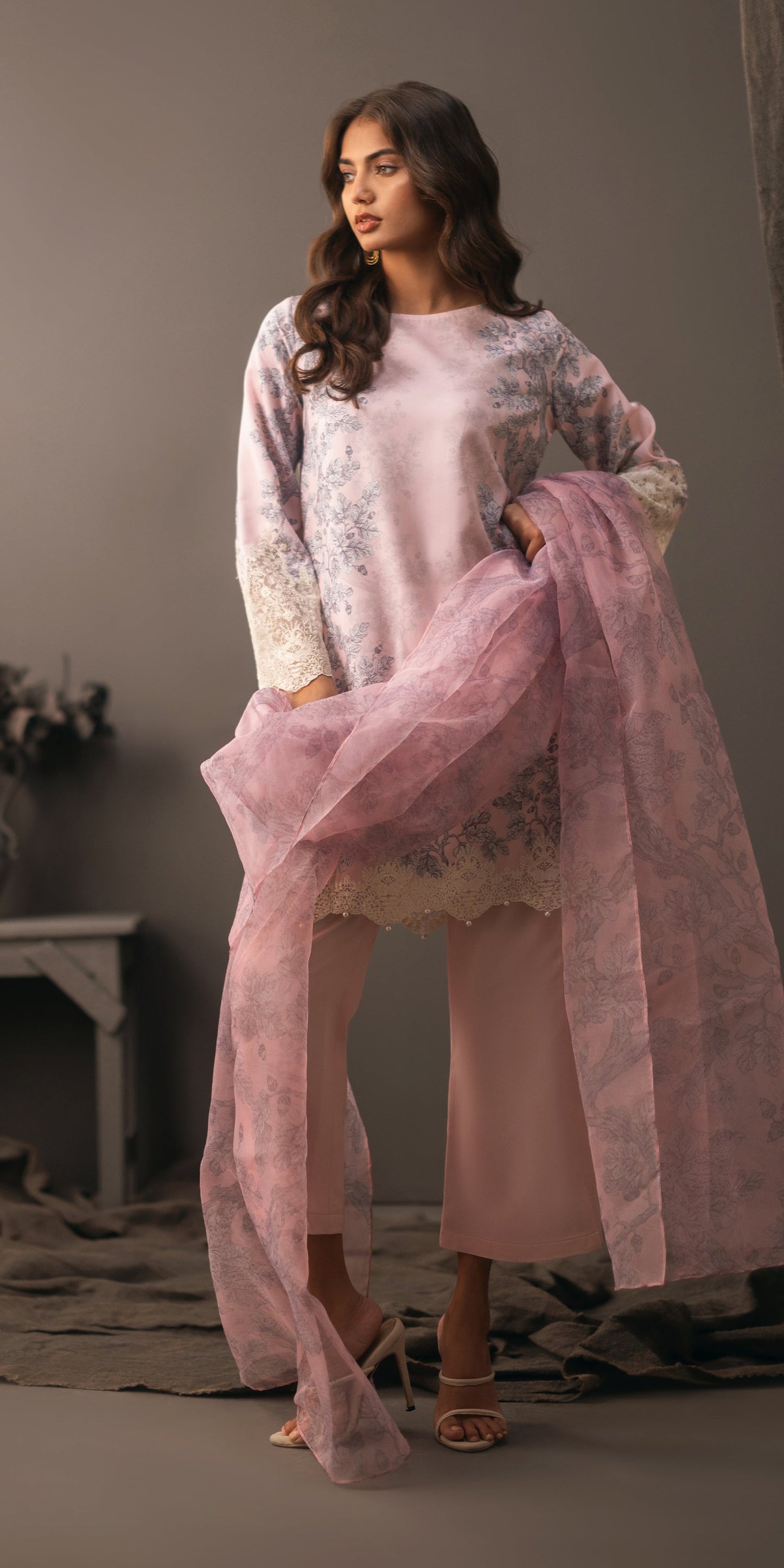 Erum Khan | Beyond Basic | GLOWING BEAT - Pakistani Designer Dress - by Faiza Faisal | Type: Ladies Clothes - 100% Original at Saira Sultan
