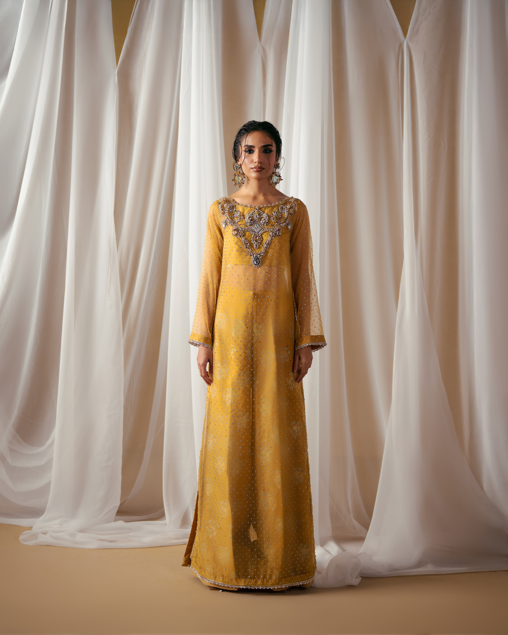 Vasal | Zyra Luxe Pret 26 | Golden Dusk - Pakistani Designer Dress - by Vasal - Type : Ladies Clothes - 100% Original at Saira Sultan