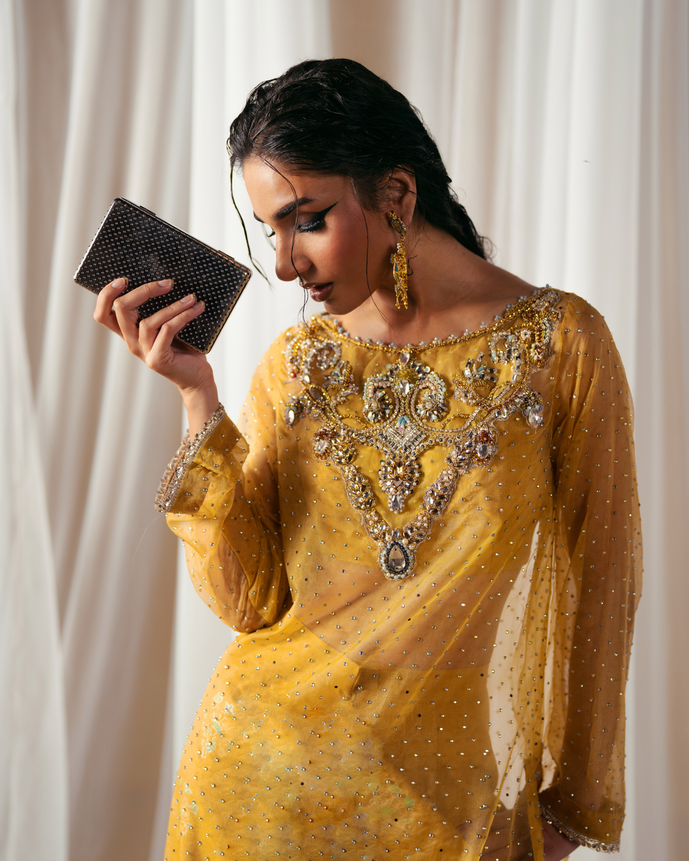 Vasal | Zyra Luxe Pret 26 | Golden Dusk - Pakistani Designer Dress - by Vasal - Type : Ladies Clothes - 100% Original at Saira Sultan