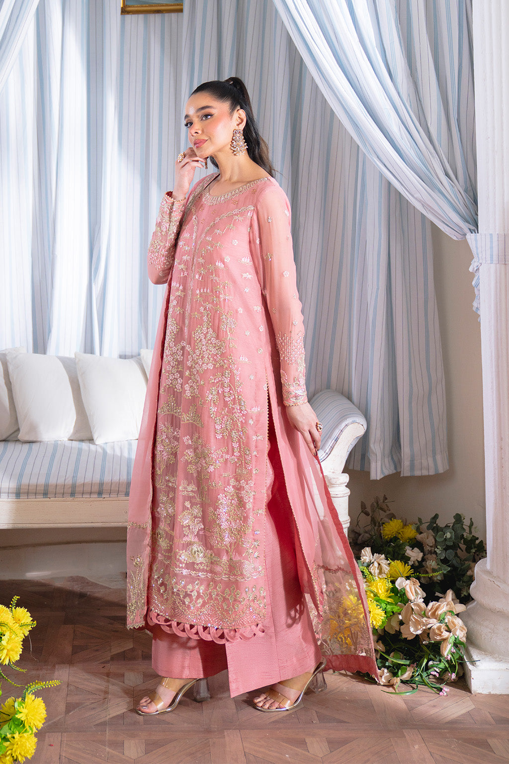 Neeshay | Dastaan Formals 25 | Gulrukh - Pakistani Designer Dress - by Neeshay - Type : Ladies Clothes - 100% Original at Saira Sultan