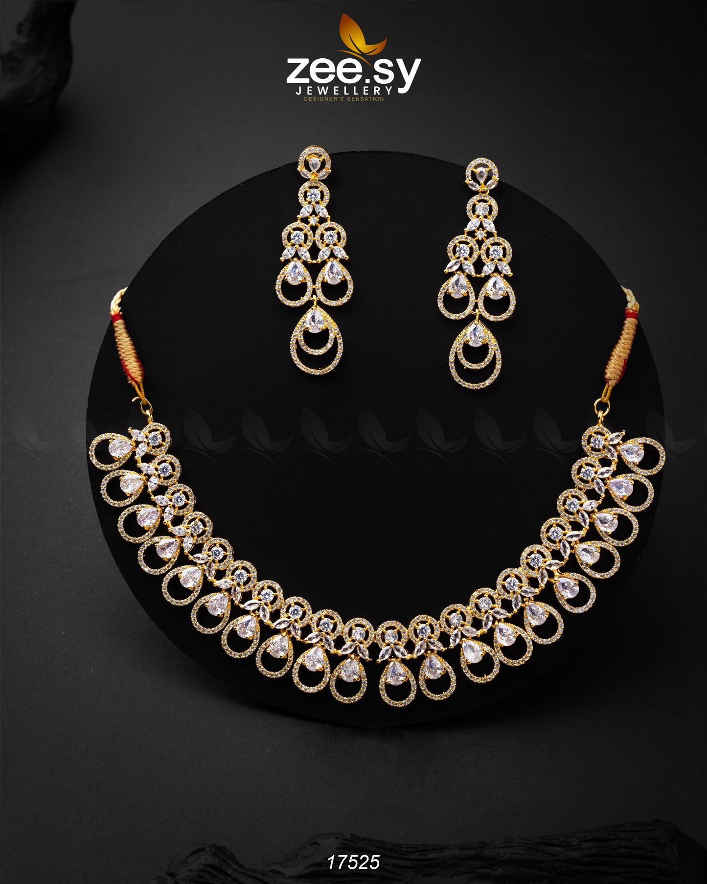 Intricate Necklace White