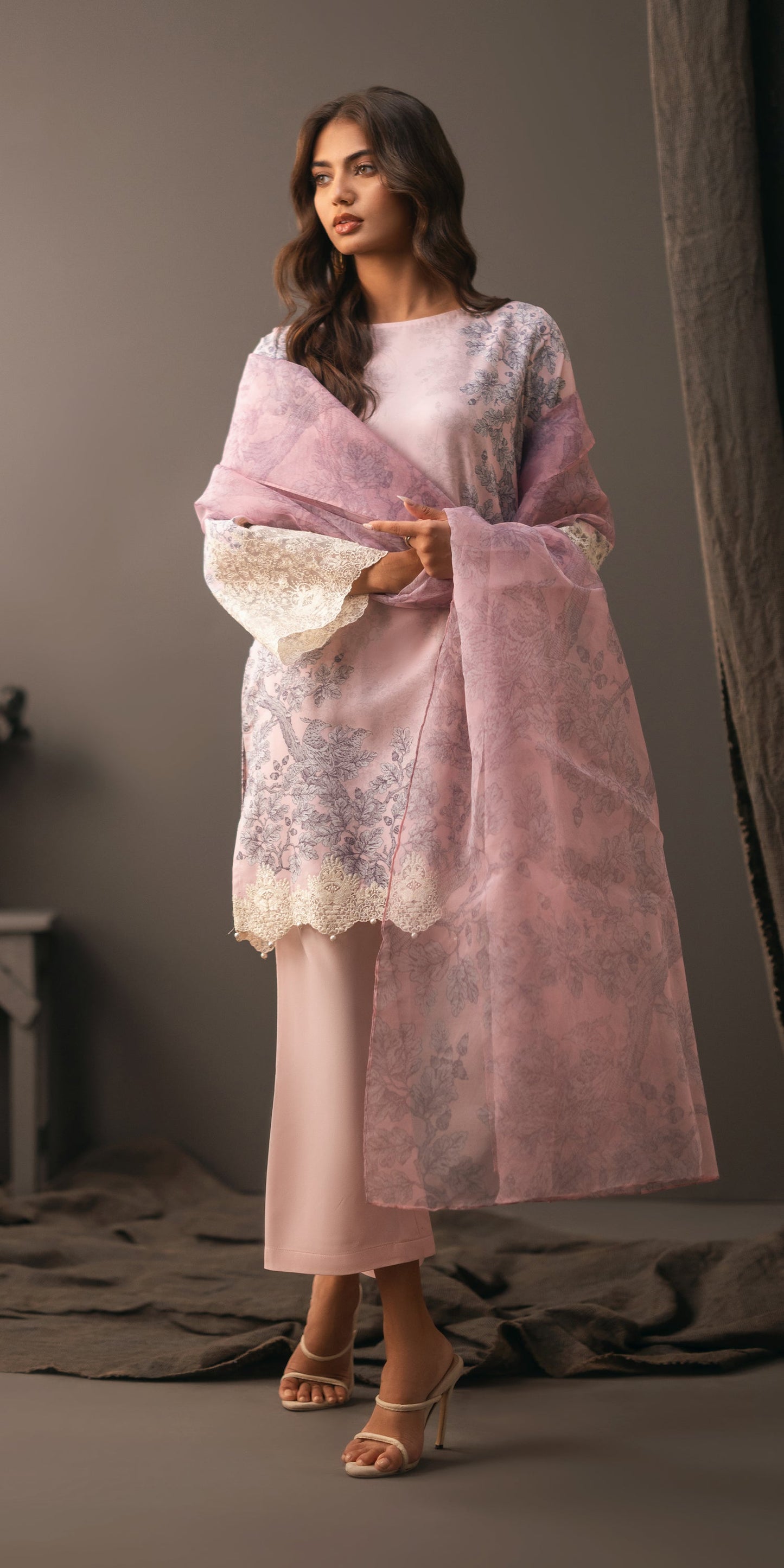 Erum Khan | Beyond Basic | GLOWING BEAT - Pakistani Designer Dress - by Faiza Faisal | Type: Ladies Clothes - 100% Original at Saira Sultan