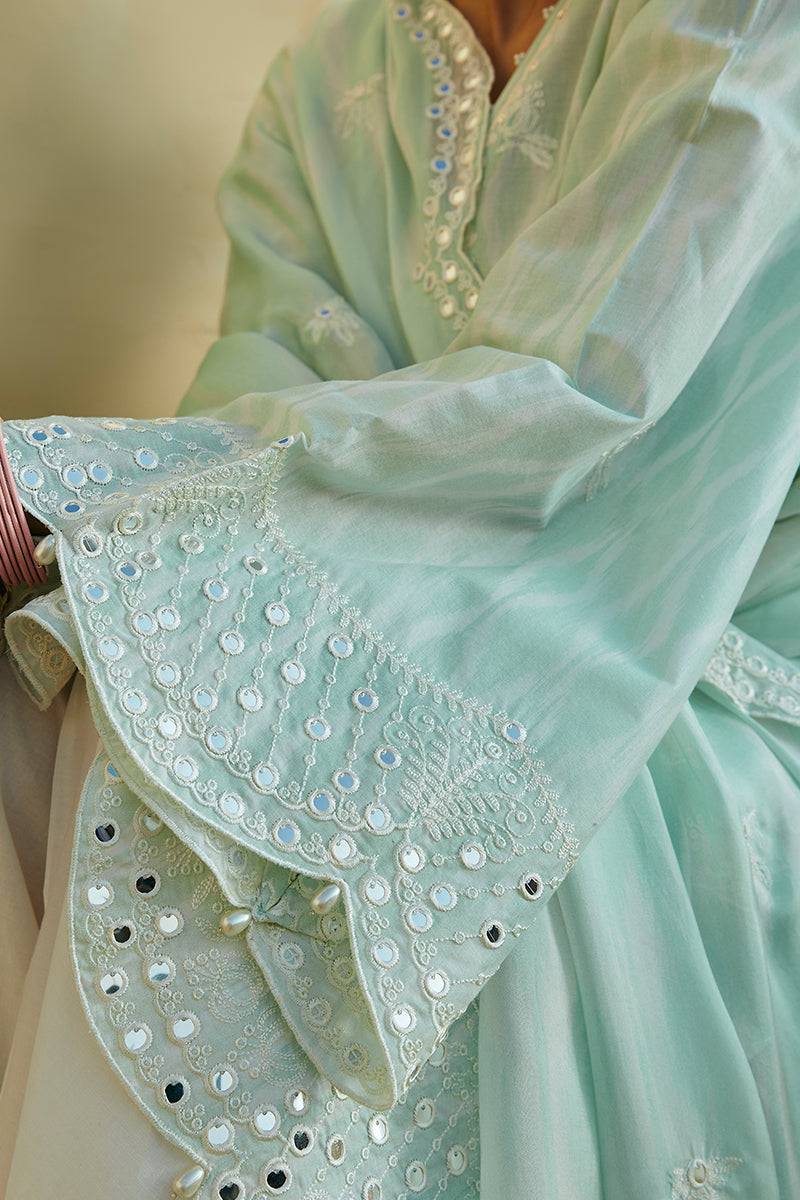 Cross Stitch | Premium Lawn 24 | WHISPER MINT - Pakistani Designer Dress - by Cross Stitch | Type: Formal - 100% Original at Saira Sultan