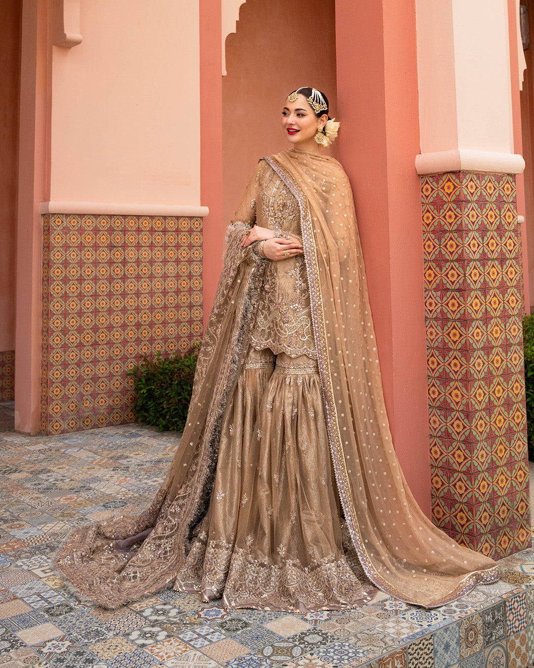 Faiza Saqlain | Neorah Wedding Festive 24 | Jolina - Pakistani Designer Dress - by Faiza Saqlain | Type: Bridal - 100% Original at Saira Sultan