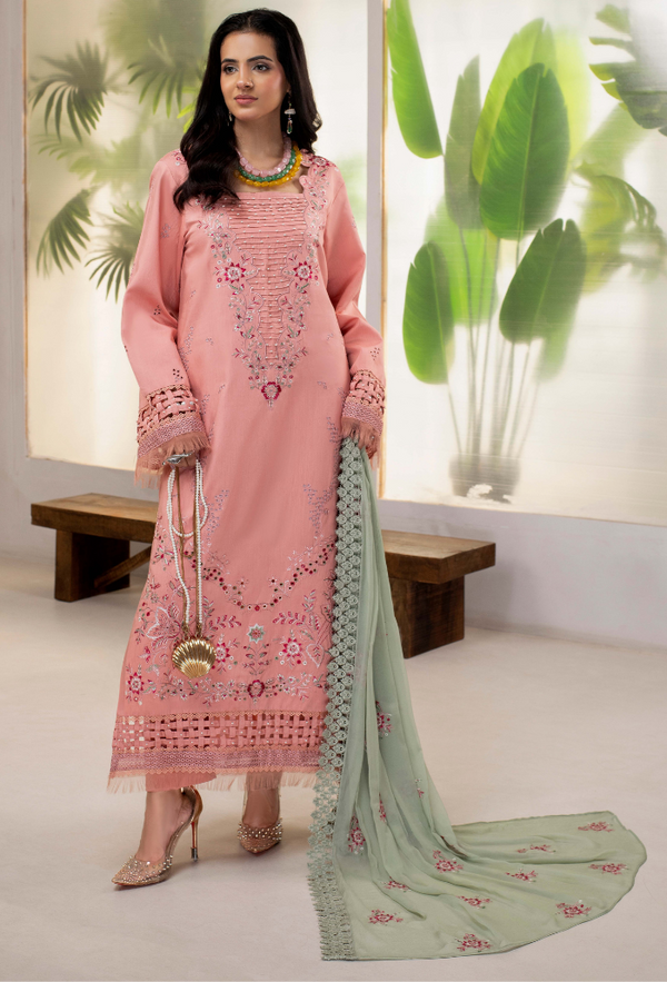 Humdum | Ellena 26 | D06 - Pakistani Designer Dress - by Humdum - Type : Ladies Clothes - 100% Original at Saira Sultan