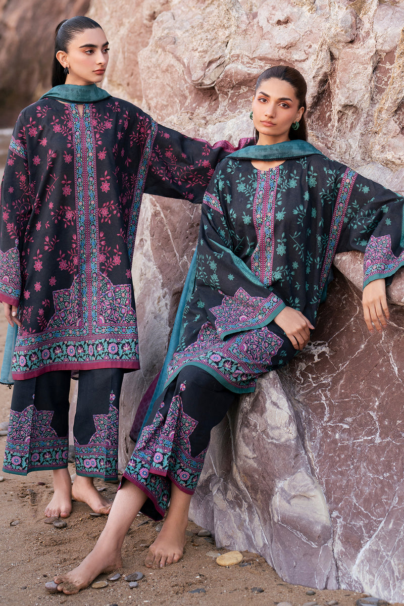 Jazmin | Summer Lawn 25 | USE-9164 XL Black Lawn