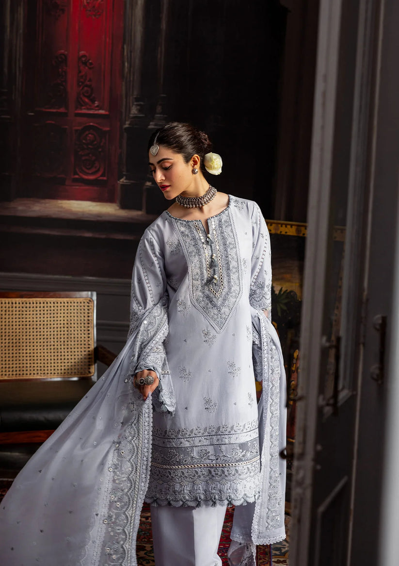 Kahf Premium | Kahf Karandi 25 | KKH-09 CELESTIAL - Pakistani Designer Dress - by Kahf Premium - Type : Ladies Clothes - 100% Original at Saira Sultan