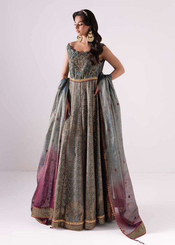 Laj | Elaheh Formals | DIYA S Gray Net