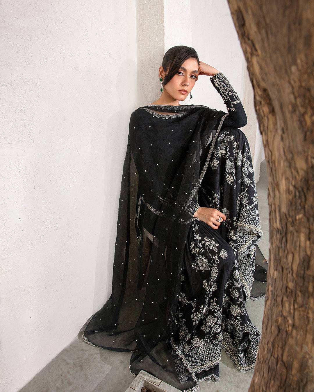 Faiza Saqlain | Lenora Luxury Pret | Ciar - Pakistani Designer Dress - by Faiza Saqlain | Type: Formal - 100% Original at Saira Sultan