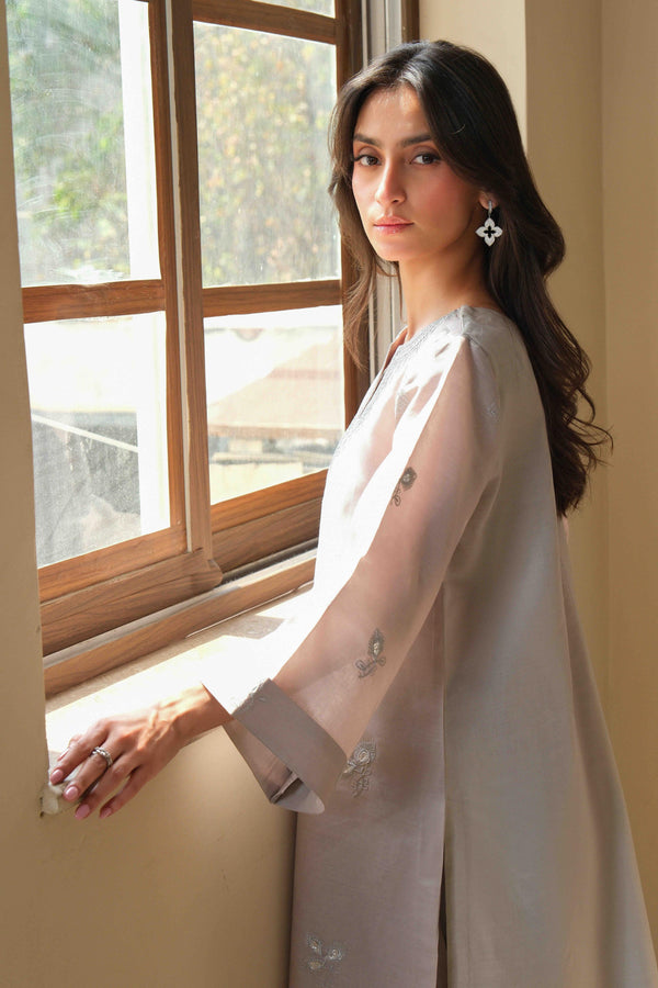 Noor by Saadia Asad | Noor Pret 25 | D3 - Neutral Noir - Pakistani Designer Dress - by Noor by Saadia Asad - Type : Ladies Clothes - 100% Original at Saira Sultan