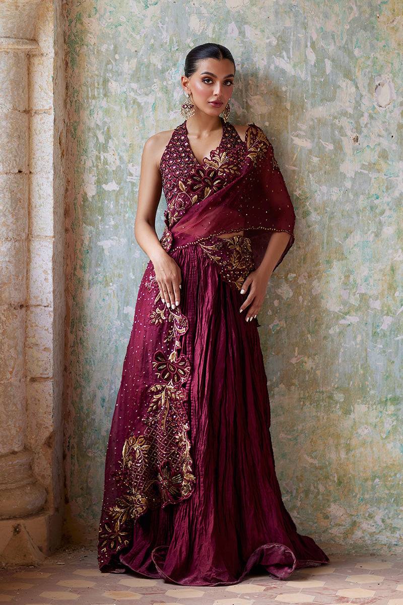 Mina Hassan | Formal Dholki Collection | Layla - Pakistani Designer Dress - by Mina Hassan | Type: Ladies Clothes - 100% Original at Saira Sultan
