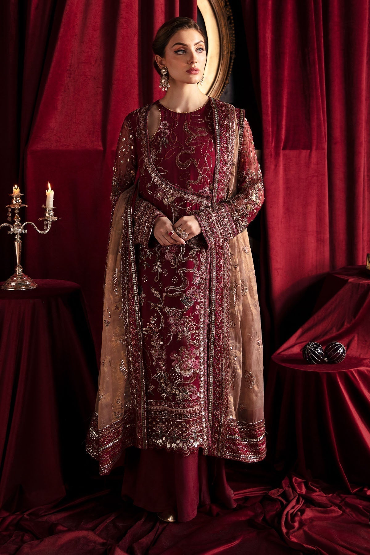 Nureh | Elanora Formal 24 | SOIR - Pakistani Designer Dress - by Nureh | Type: Formal - 100% Original at Saira Sultan
