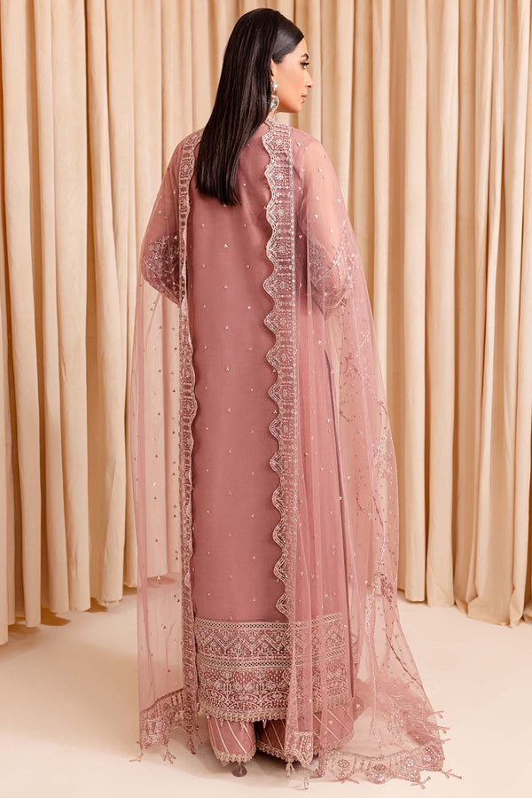 Farasha | Lumiere Formals | PASTEL PEACH - Pakistani Designer Dress - by Farasha | Type: Formal - 100% Original at Saira Sultan