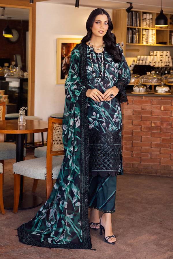 Nureh | Glam Girl Lawn | GL-10 - Pakistani Designer Dress - by Nureh | Type: Casuals - 100% Original at Saira Sultan
