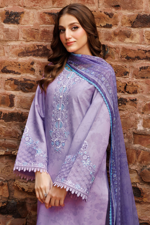 Farasha | Printed Essentials | Floren M Lavender Lawn