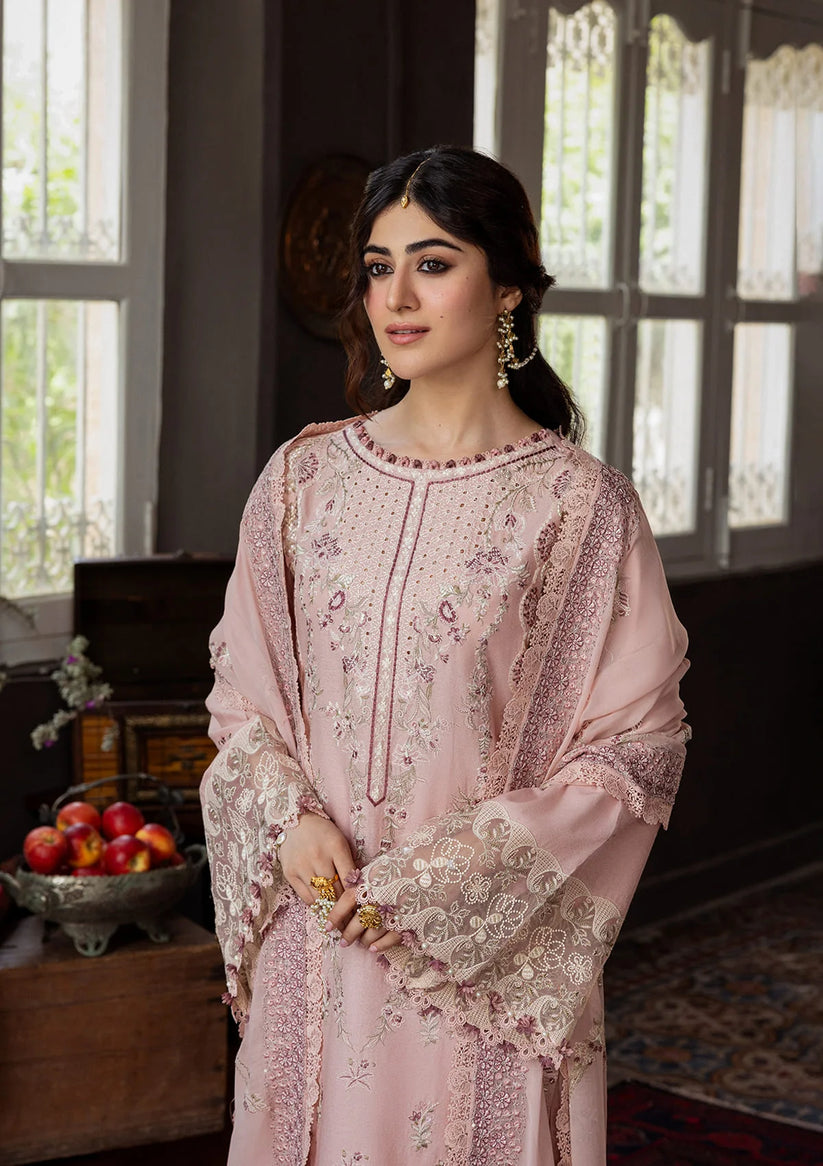 Kahf Premium | Kahf Karandi 25 | KKH-08 ROSABELLE - Pakistani Designer Dress - by Kahf Premium - Type : Ladies Clothes - 100% Original at Saira Sultan