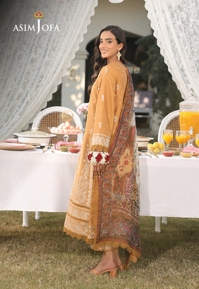 Asim Jofa | Summer Rhapsody | AJUBU-04 Embroidered Jacquard - Pakistani Designer Dress - by Asim Jofa - Type : Ladies Clothes - 100% Original at Saira Sultan