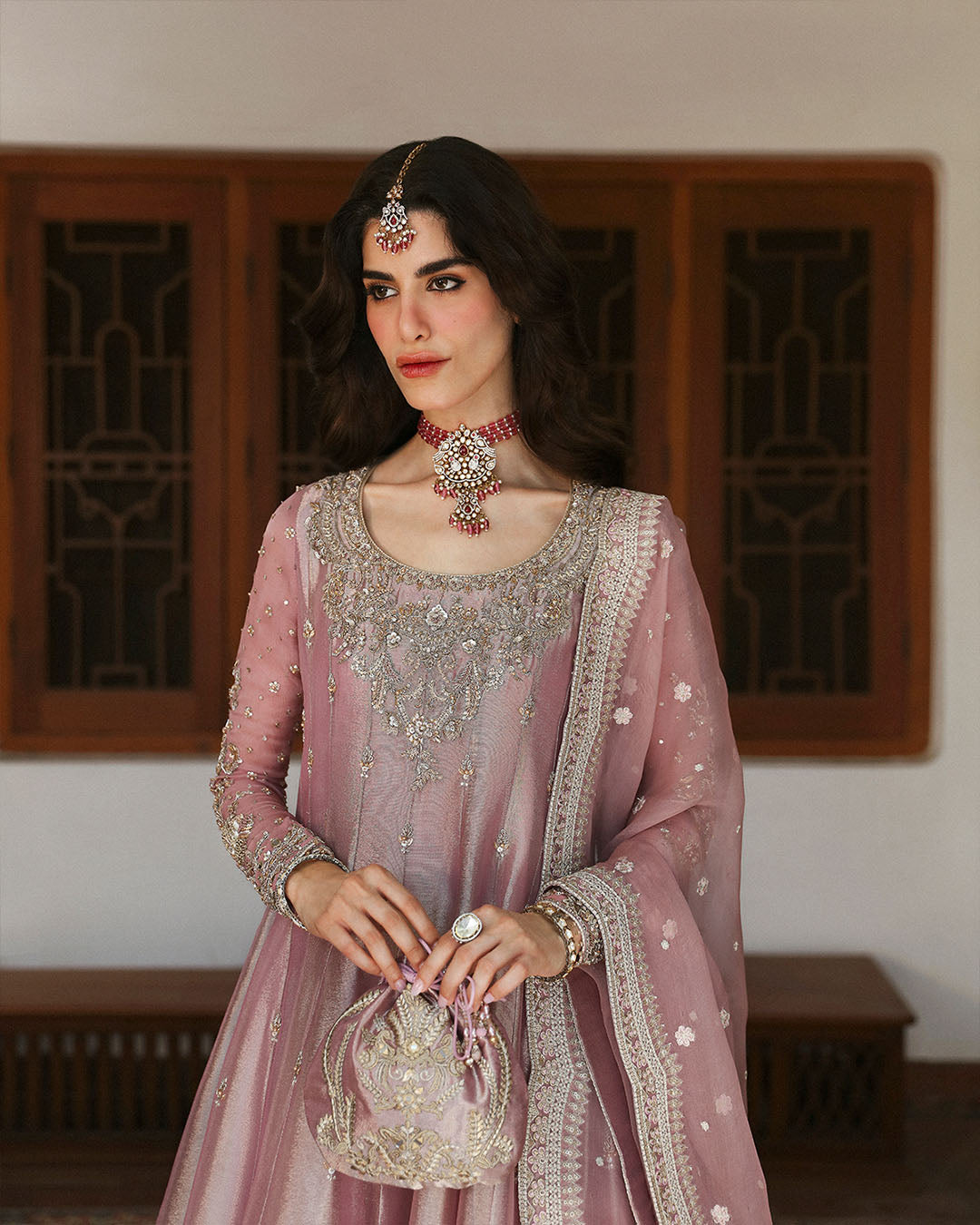 Faiza Saqlain | Mehermah Luxe Formals | Halina - Pakistani Designer Dress - by Faiza Saqlain | Type: Formal - 100% Original at Saira Sultan