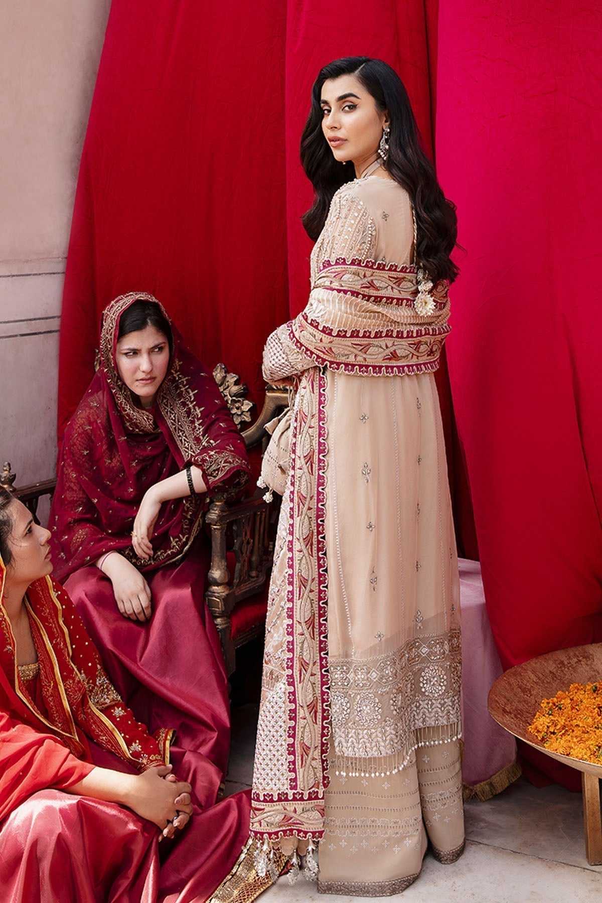 Nureh | Jhoomro Wedding Formals | Jaipur - Pakistani Designer Dress - by Nureh | Type: Bridal - 100% Original at Saira Sultan