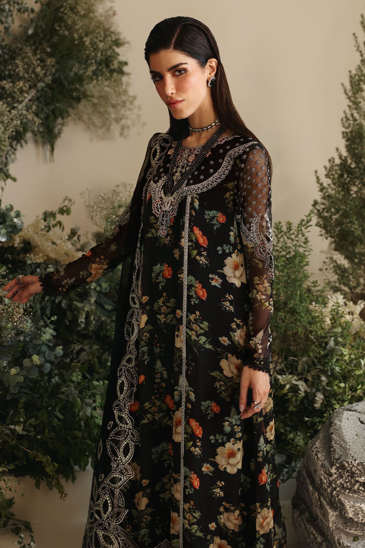 Nureh | Amaya Formals | AM-04 - Pakistani Designer Dress - by Nureh | Type: Formal - 100% Original at Saira Sultan