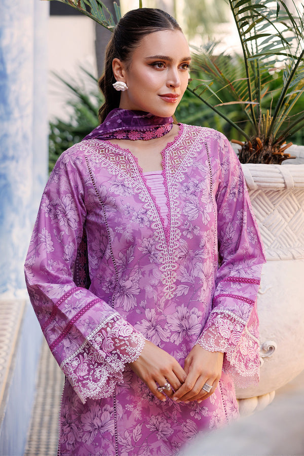 Farasha | Printed Essentials | Lavender Rush M Lilac Lawn