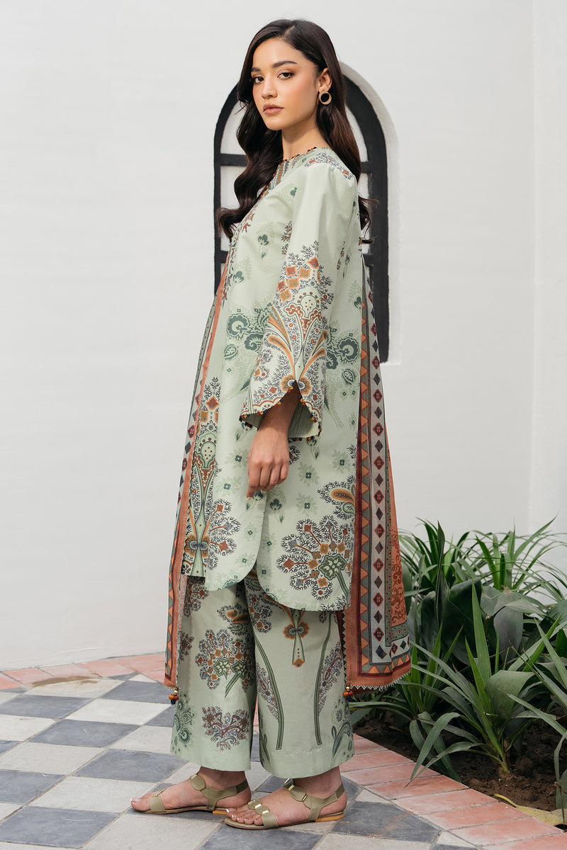 Jazmin | Summer Lawn 25 | USE-9176 L Light Pistachio Lawn