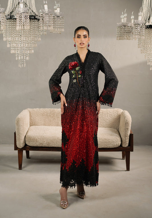 Zarqash | Silk Edit | ZQS 019 AMBER S Black Net