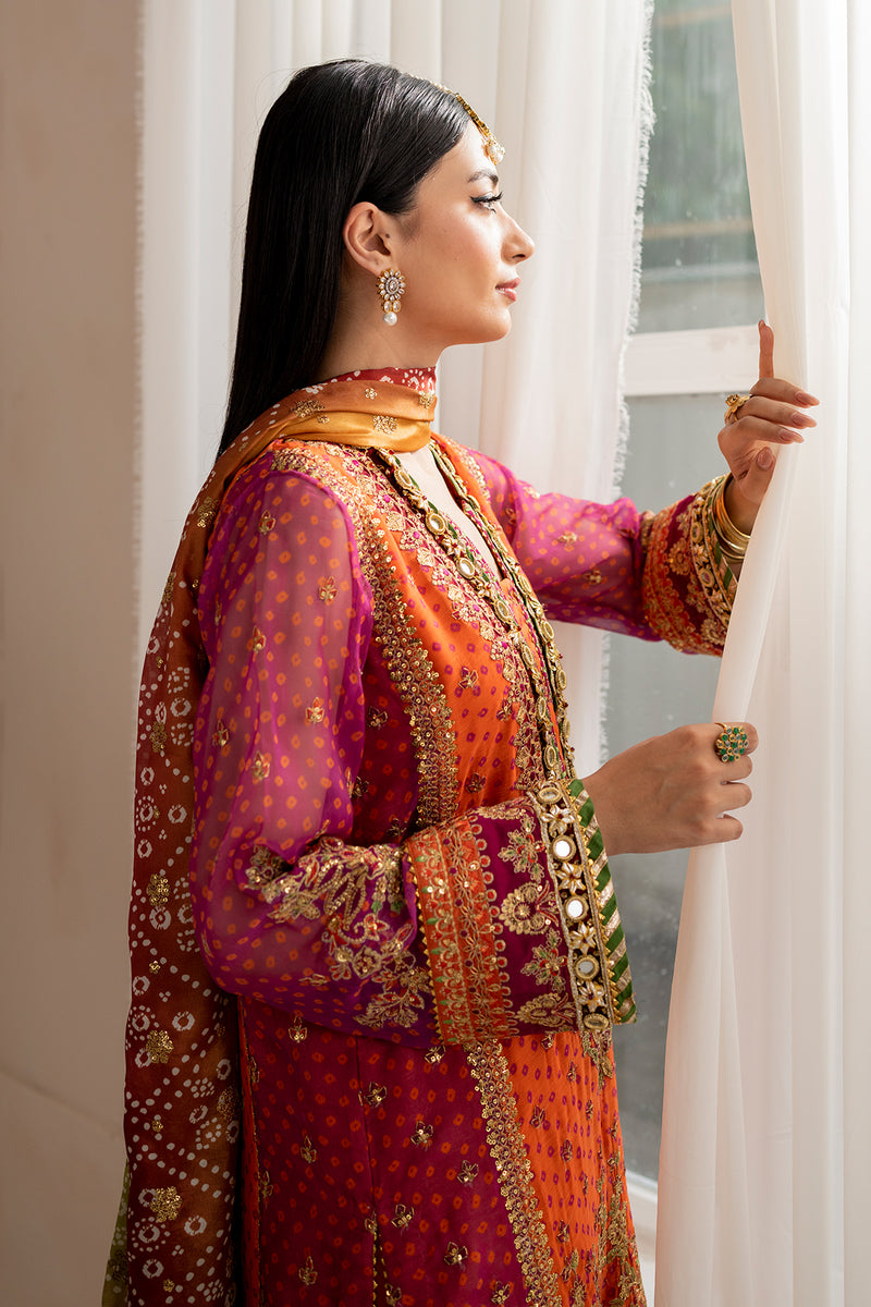 Baroque | Formal Collection | CHIFFON UF-706 XL Burnt Orange Chiffon
