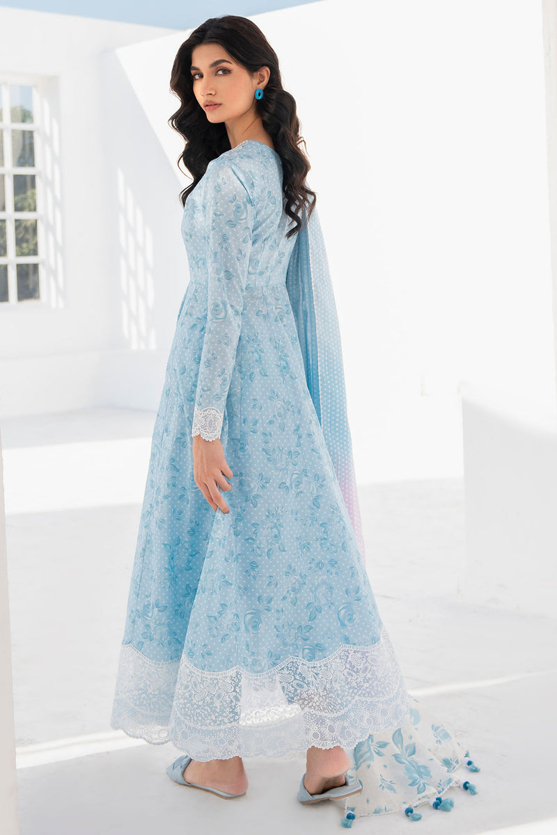 Jazmin | Summer Lawn 25 | USE-9014 S Ice Blue Lawn
