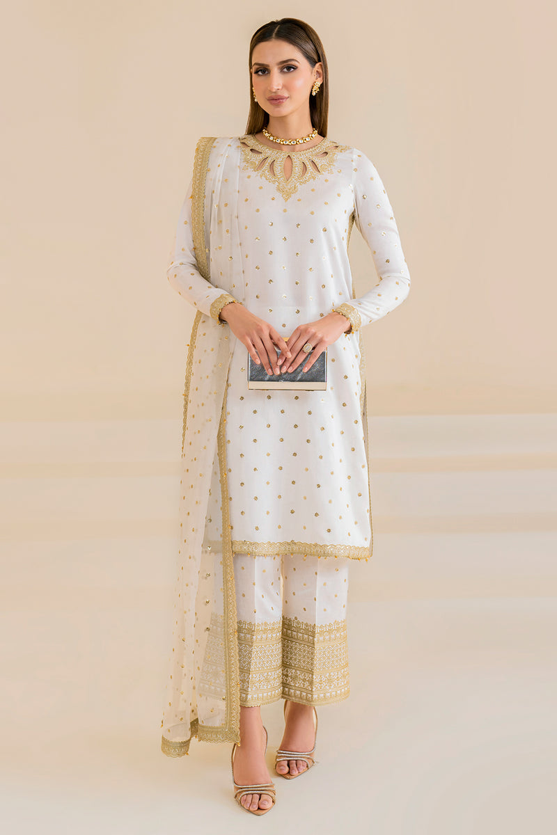 Jazmin | Formals Collection | Raw Silk UR-7020 - Pakistani Designer Dress - by Jazmin | Type: Formal - 100% Original at Saira Sultan