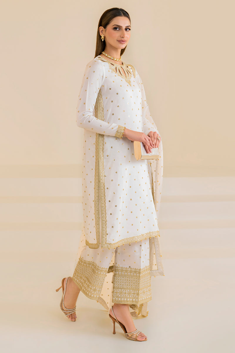 Jazmin | Formals Collection | Raw Silk UR-7020 - Pakistani Designer Dress - by Jazmin | Type: Formal - 100% Original at Saira Sultan