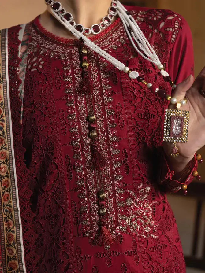 Faiza Faisal | Maya Luxury Lawn | Elif - Pakistani Designer Dress - by Faiza Faisal | Type: Luxury - 100% Original at Saira Sultan