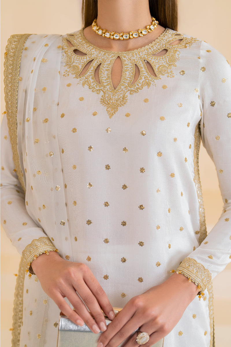 Jazmin | Formals Collection | Raw Silk UR-7020 - Pakistani Designer Dress - by Jazmin | Type: Formal - 100% Original at Saira Sultan