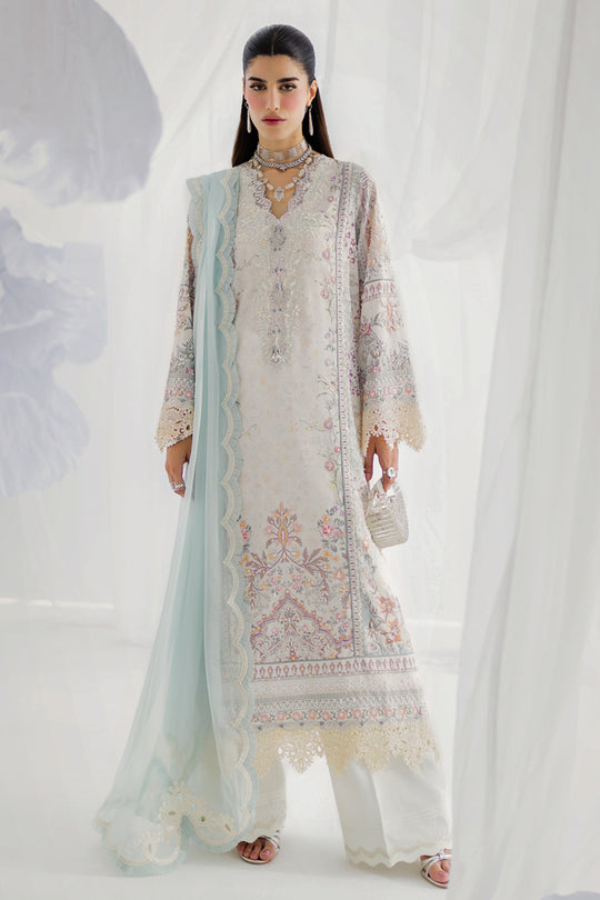 Qalamkar | Luxe Silk 25 | LK-06 NELE - Pakistani Designer Dress - by Qalamkar - Type : Ladies Clothes - 100% Original at Saira Sultan