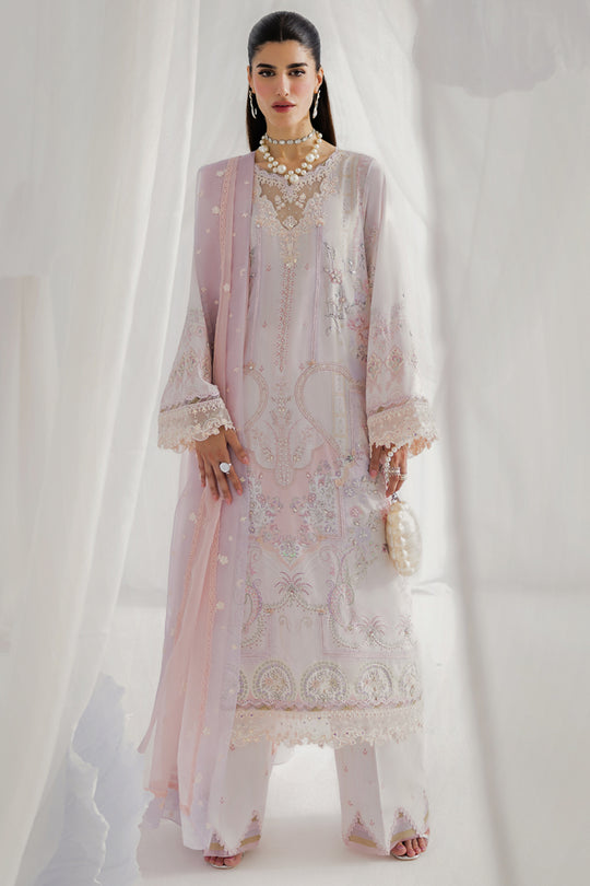 Qalamkar | Luxe Silk 25 | LK-04 MARLENE - Pakistani Designer Dress - by Qalamkar - Type : Ladies Clothes - 100% Original at Saira Sultan